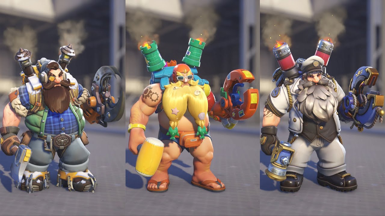 Torbjörn All Legendary & Epic Skins | Overwatch 2