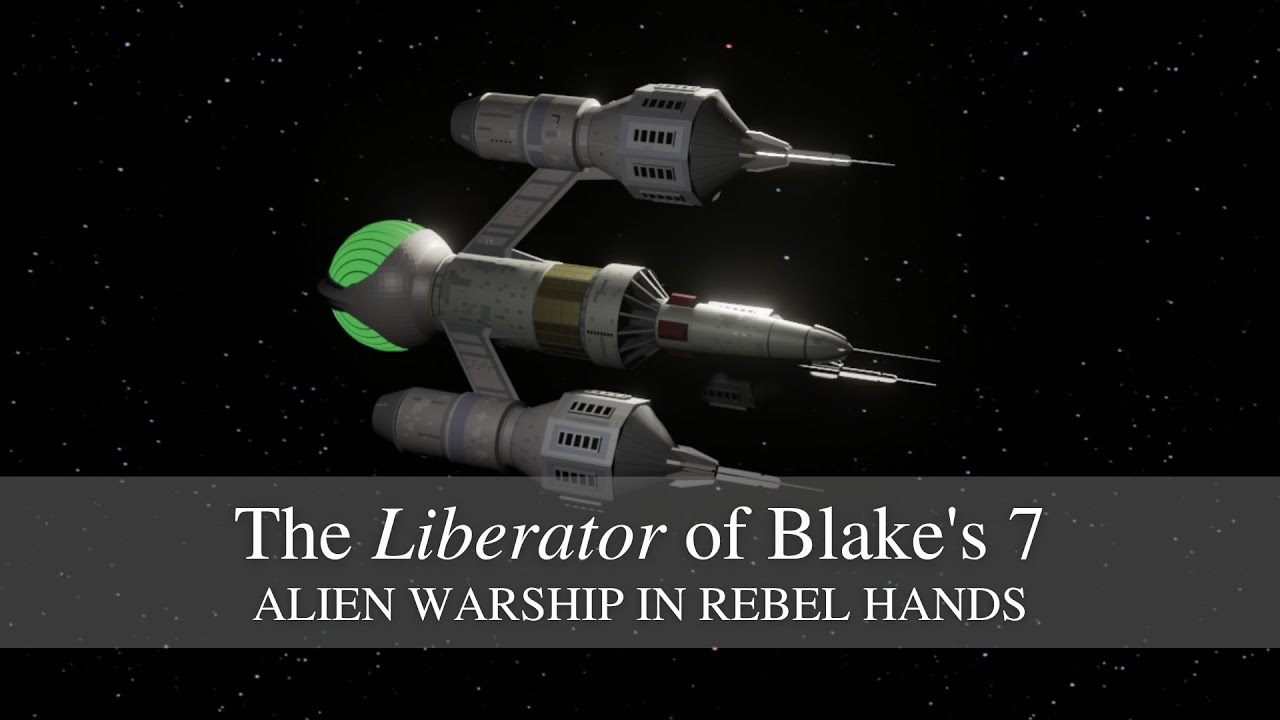 The Liberator of Blake's 7: alien warship in rebel hands