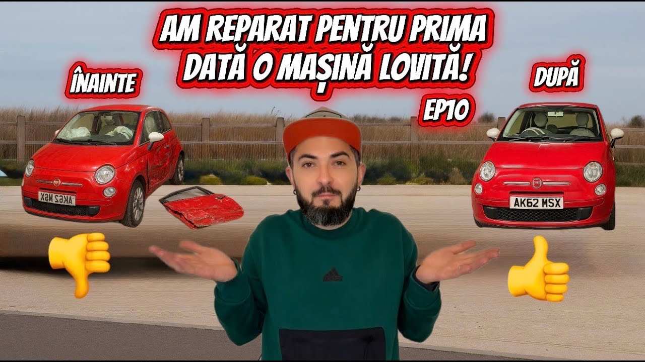 EP10. AM REPARAT PENTRU PRIMA DATA O MASINA LOVITA! NU MA ASTEPTAM LA ASTA...