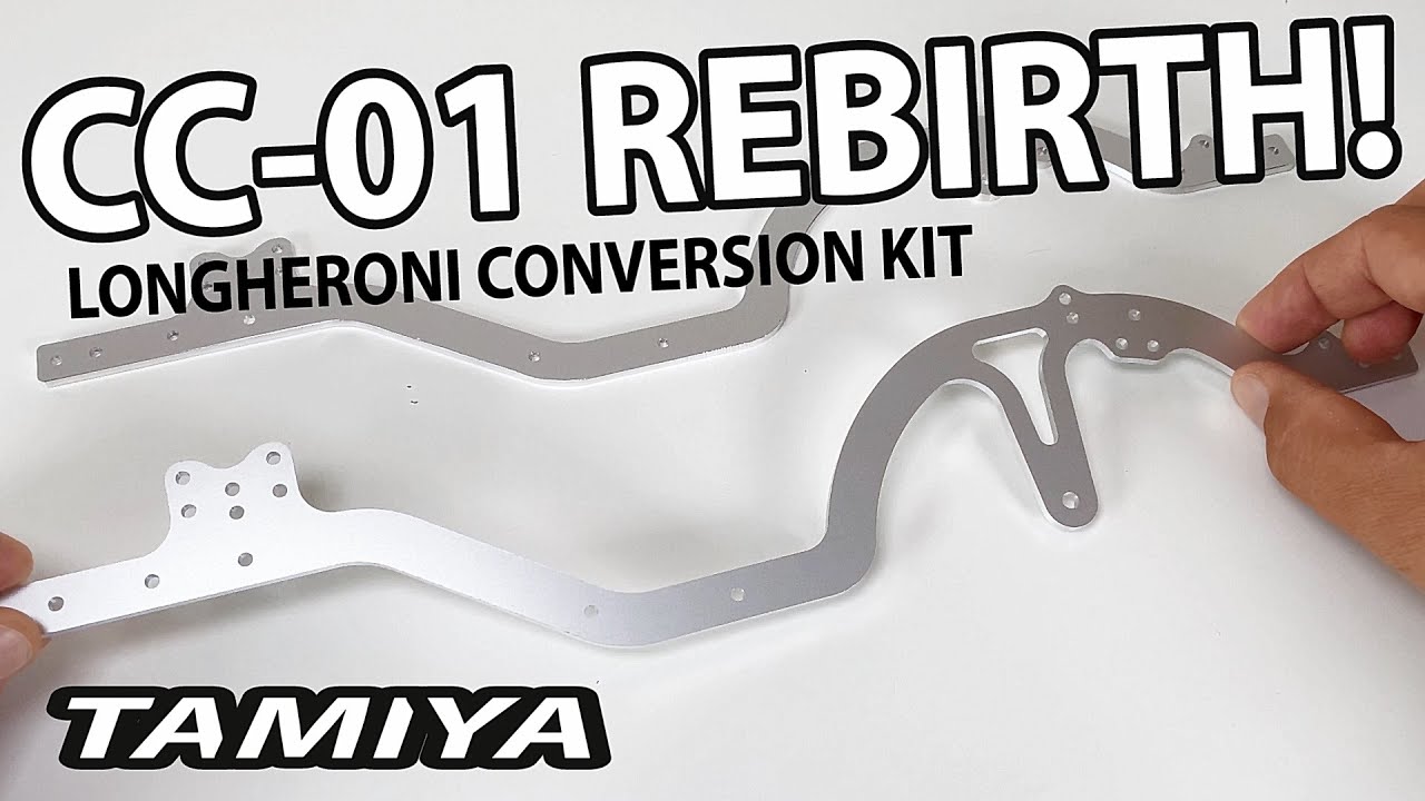 Tamiya CC-01 Longheroni Conversion Kit Unboxing! (CC-01 Rebirth Part 1)