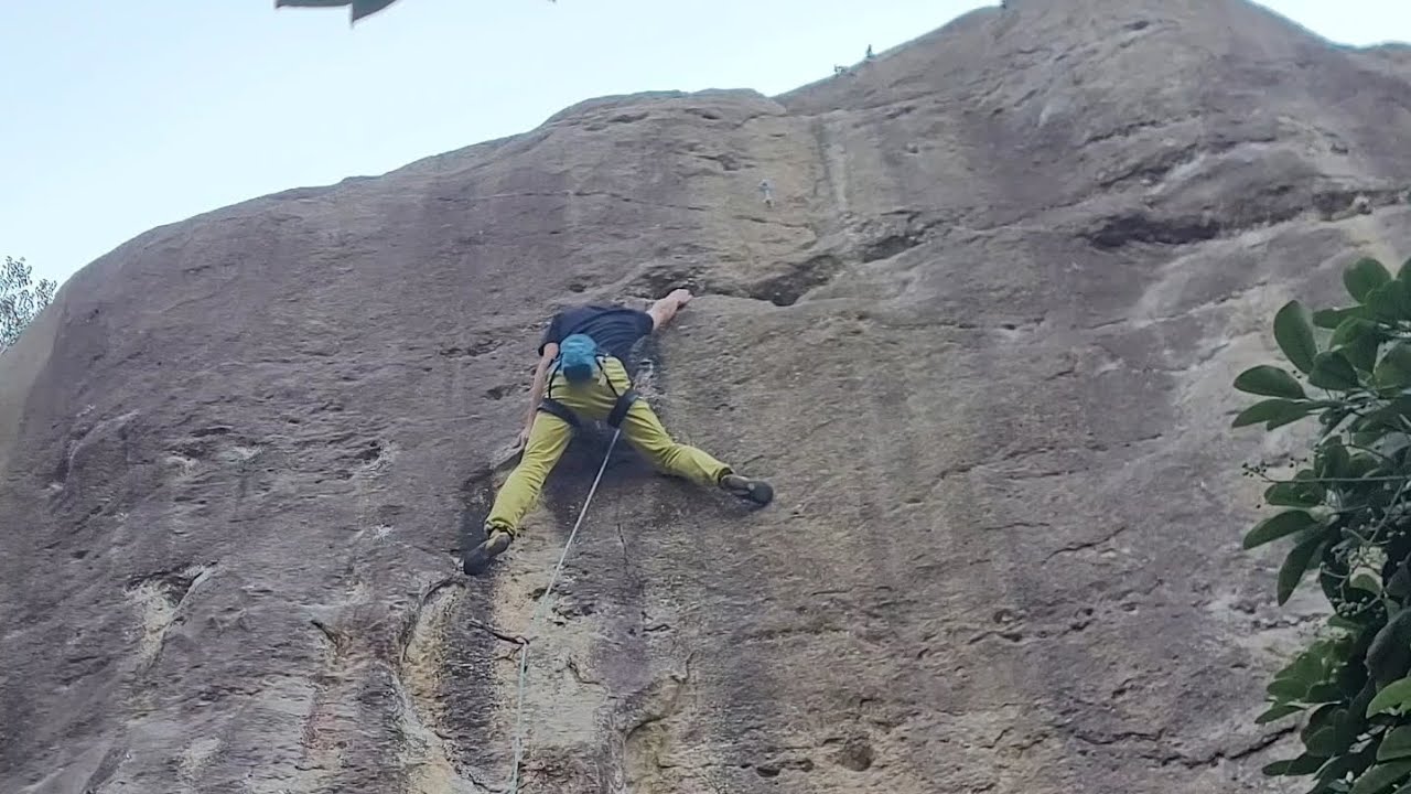 F6c Back to School - Monkey Buttress Climbing 