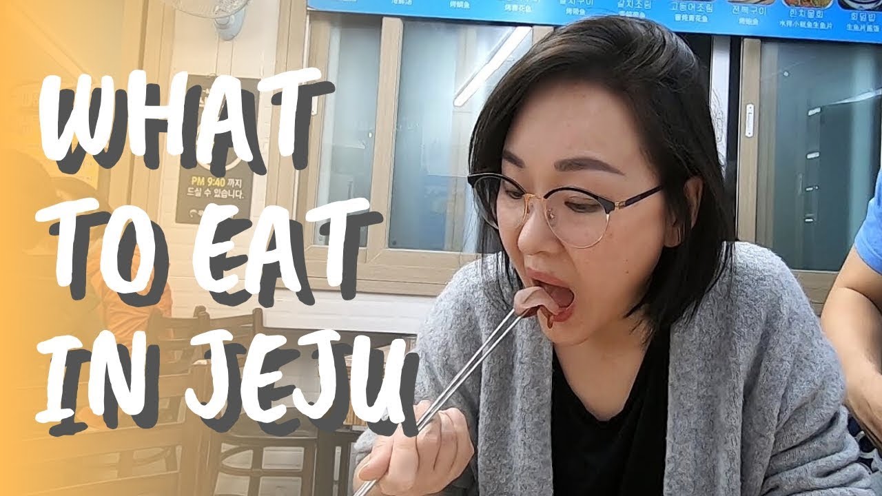 FOODS YOU CAN ONLY FIND IN JEJU | street food, seafood, pork