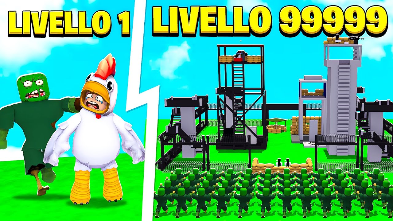 DEVO DIFENDERE IL VILLAGGIO DI ROBLOX!!