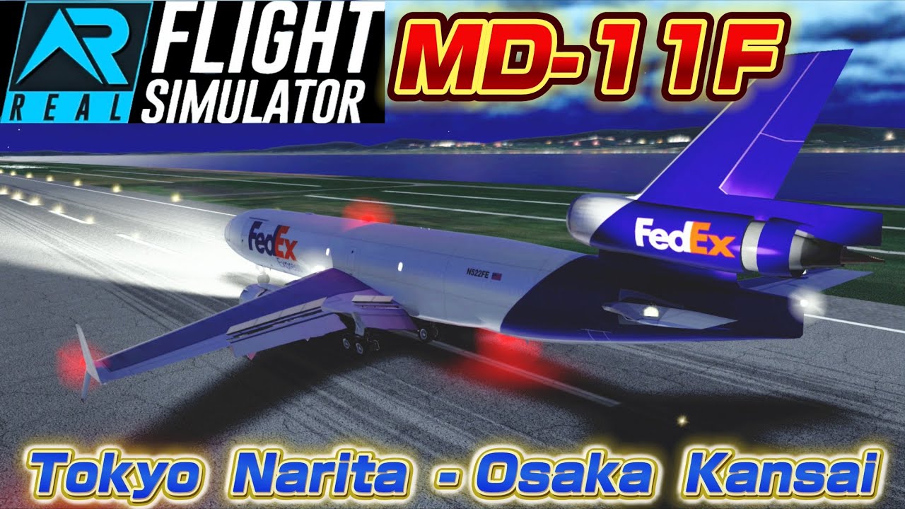 FedEx MD-11F | Tokyo Narita (NRT) → Osaka Kansai (KIX)