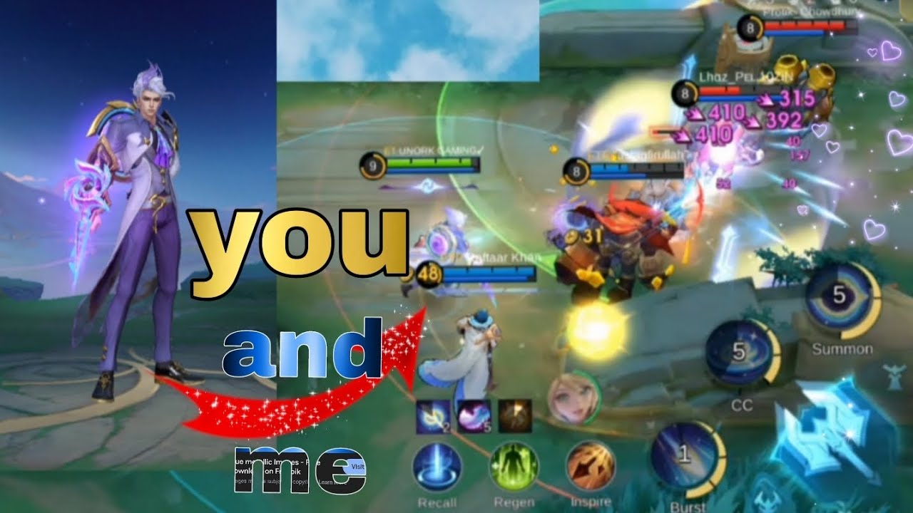Low battery🪫challenge hero natan in mlbb