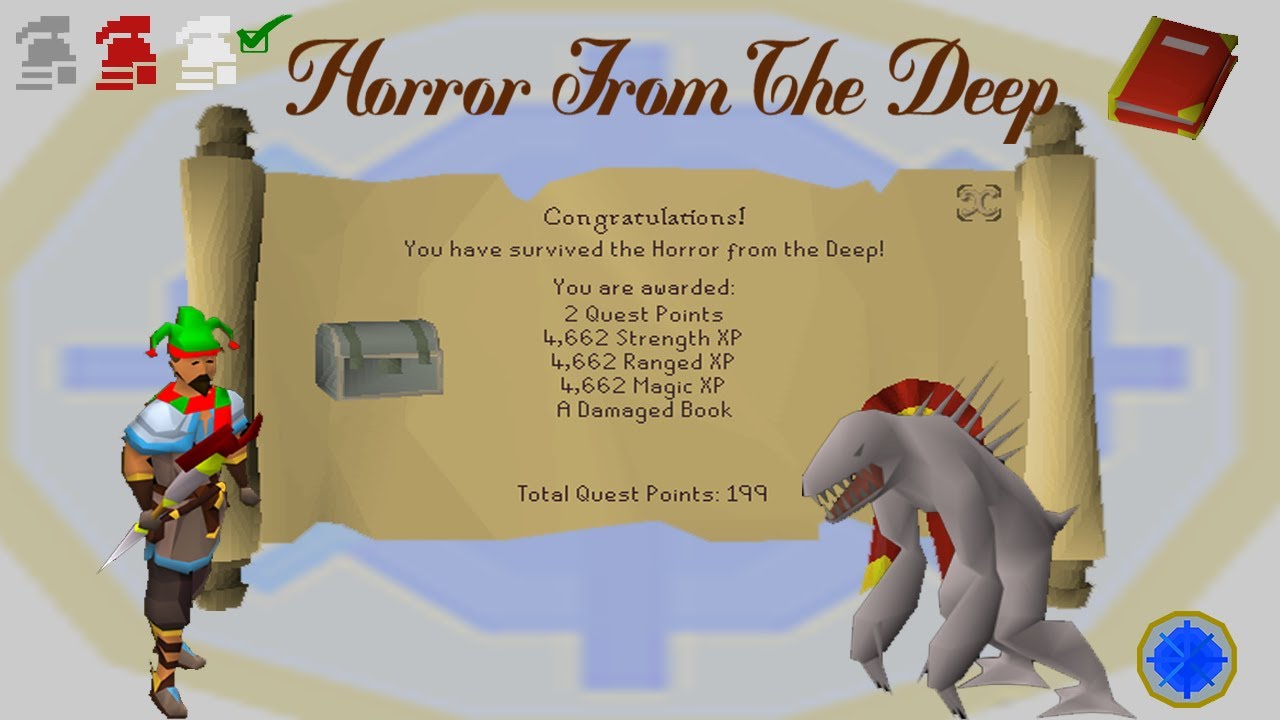 OSRS Horror From The Deep Quest Guide | Ironman Approved