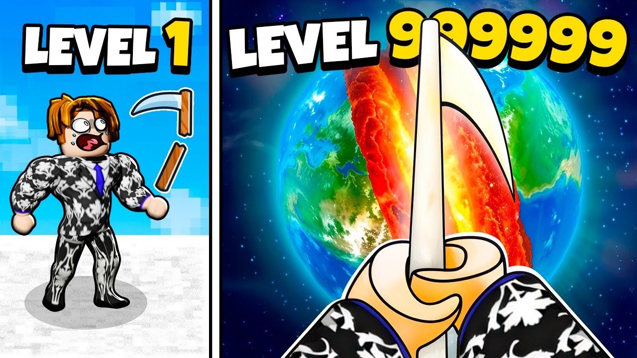 NÃO ME DEIXAM JOGAR ENTÃO EVOLUÍ MINHA FOICE COM ROBUX NO ROBLOX