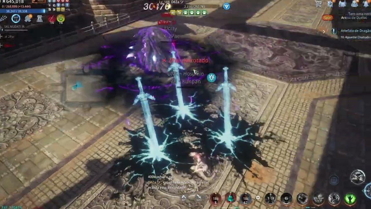  DEMONHETA VK KUNPAN 648K DARKIST VS UNITY #mir4 