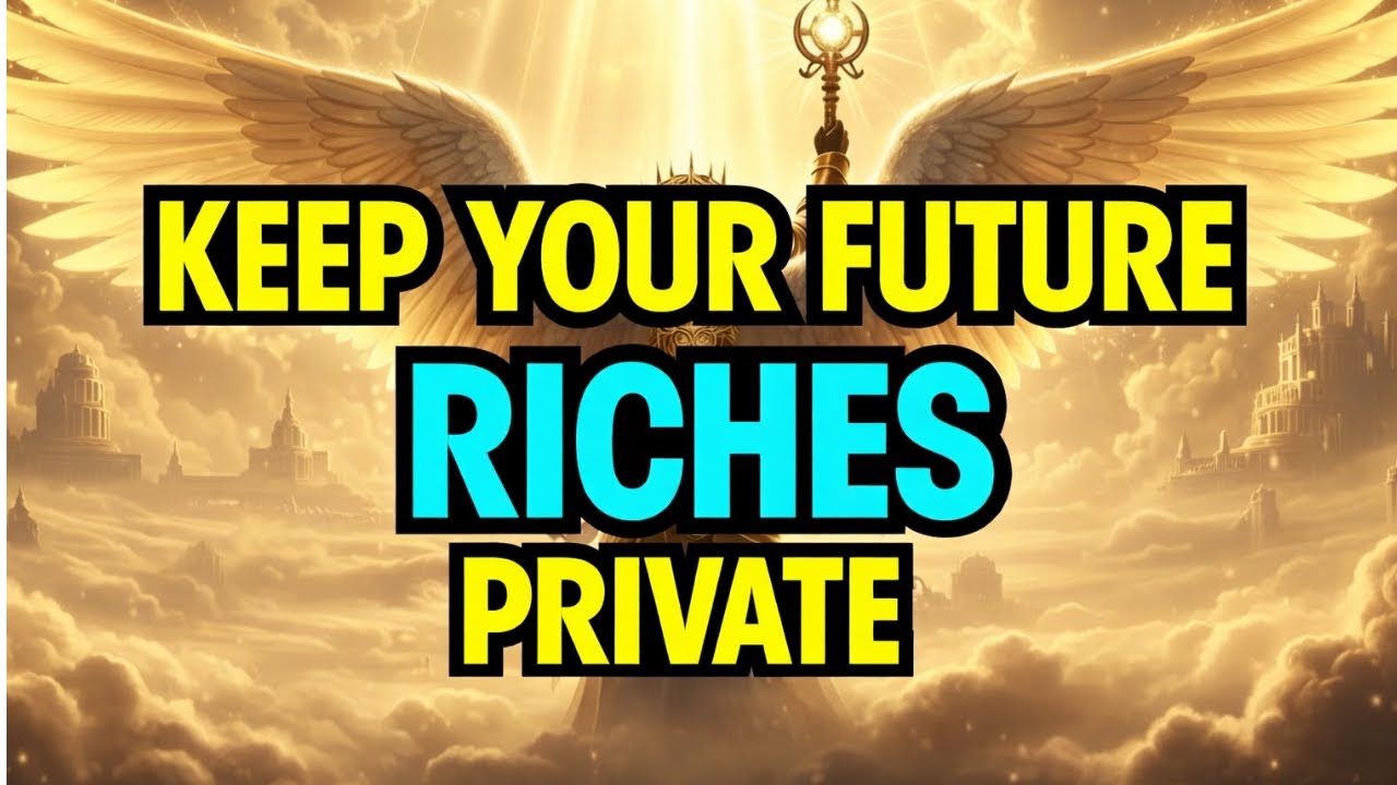 Chosen One, When Wealth Comes — Silence Is Your Protection