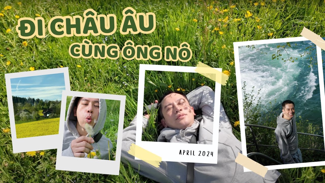 CHÂU ÂU DU KÍ-Lần đầu thăm Áo-Thuỵ Sĩ-thăm căn hộ nhỏ nhất nước Áo-EP1// Dinology