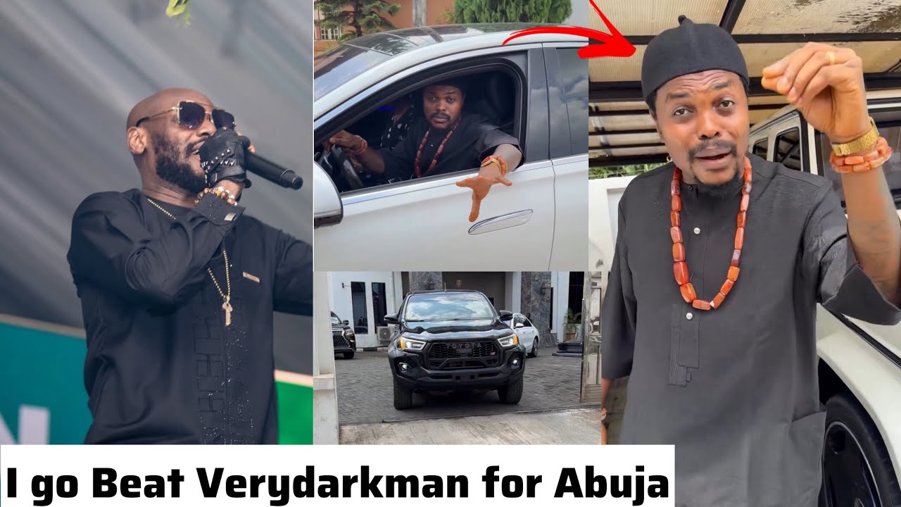 Blord Arrive Abuja to Fight Verydarkman & 2Face Call Burna the Biggest ahead of Davido and Burna boy