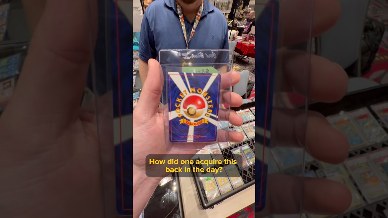 Rare $8,000 TRAINER Pokemon Card