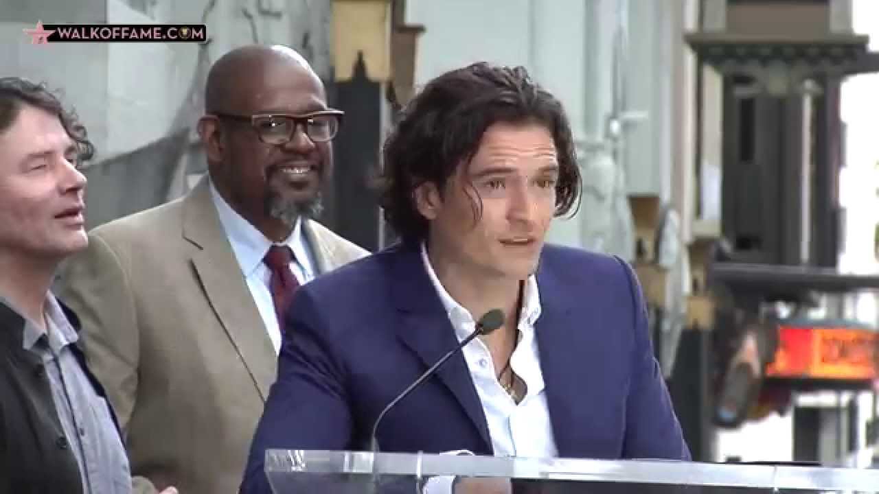 ORLANDO BLOOM HONORED WITH HOLLYWOOD WALK F FAME STAR