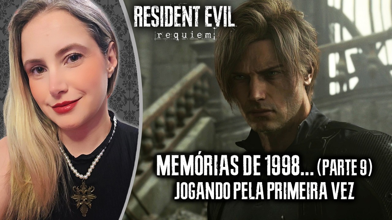 De volta a SETEMBRO DE 1998... | Jogando RESIDENT EVIL REQUIEM pela PRIMEIRA VEZ (PARTE 9) 4K60FPS