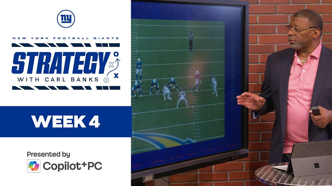 Carl Banks talks Giants Strategy vs. Chargers | New York Giants