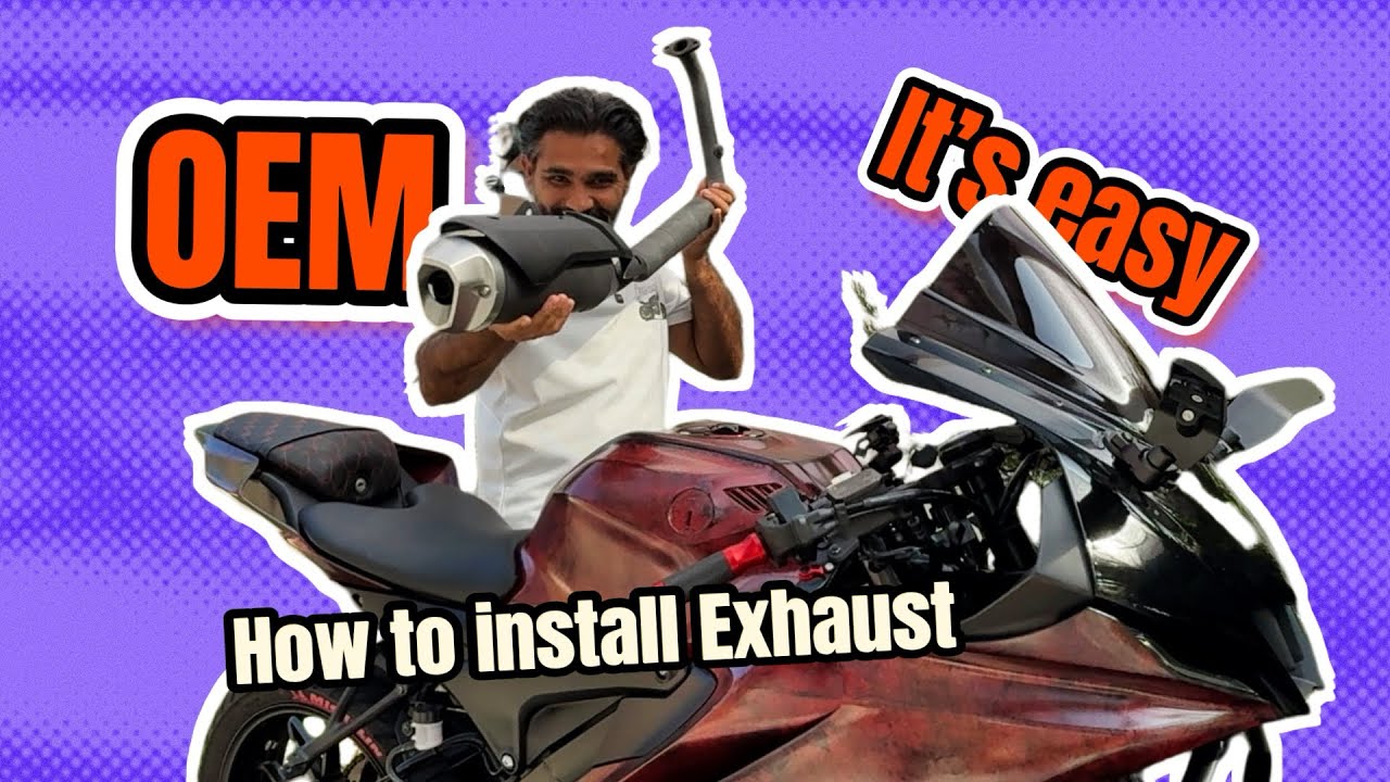 How to install OEM exhaust Yamaha R125 | 2019-2024