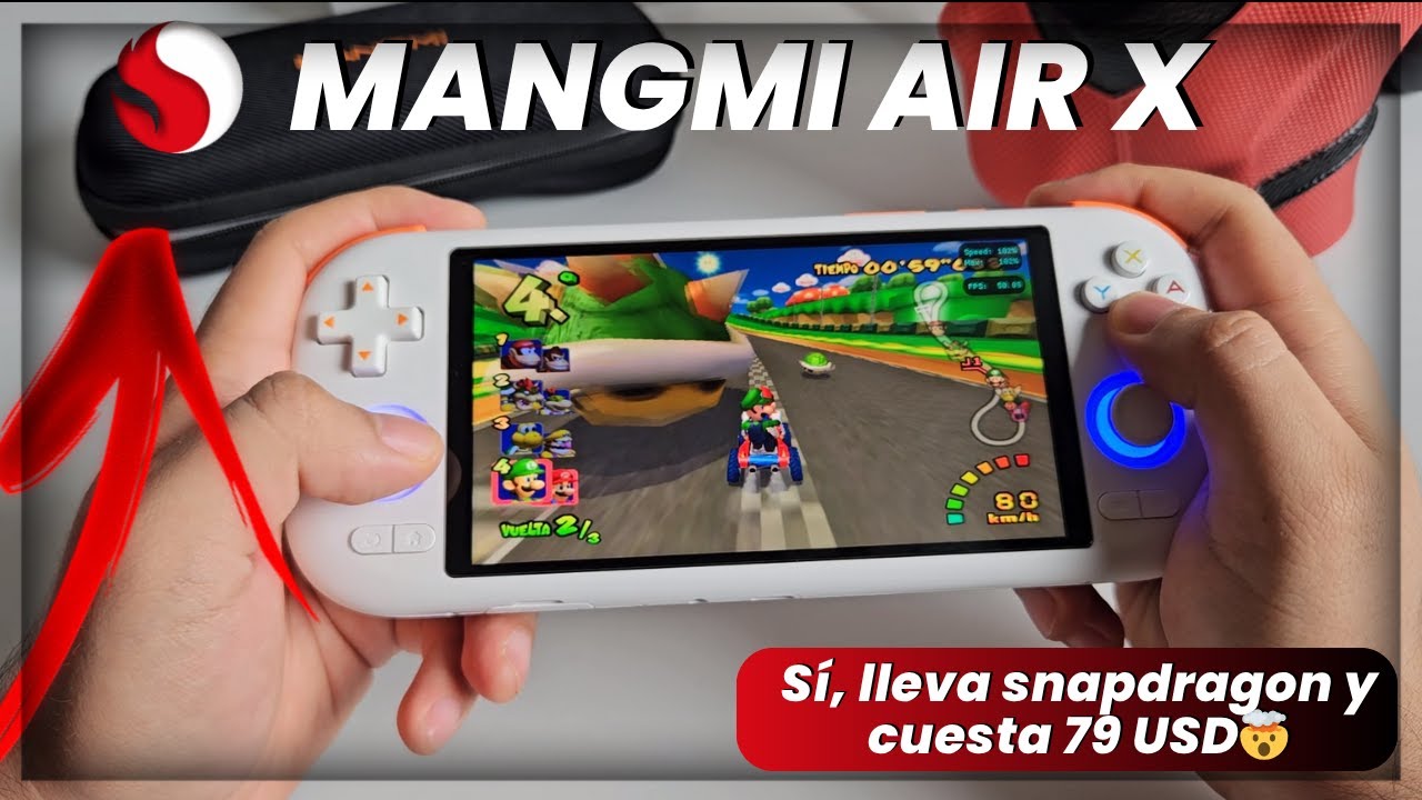 ¿PSP 2 China?: Mangmi Air X - ¿La Mejor consola por menos de 80 USD?
