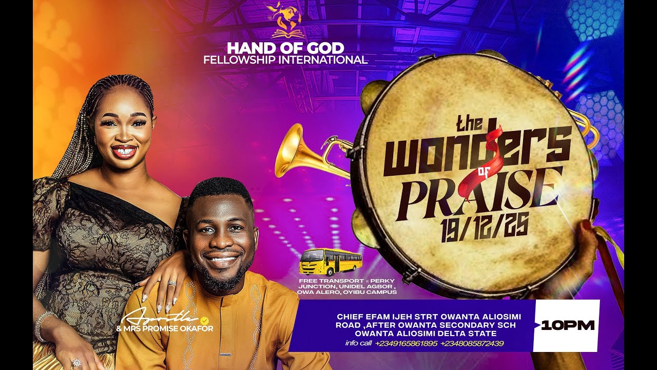 DECEMBER DATE WITH THE HOLY GHOST || THE WONDERS OF PRAISE || 19TH DEC. 2025 || AGBOR, DELTA STATE