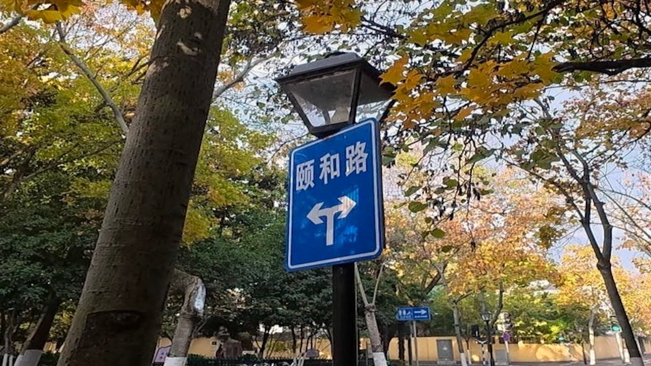 [4K] China's Most Beautiful Street? Walking Nanjing Yihe Road - No Talking | 一条颐和路，半部民国史：中国最美街道沉浸街拍