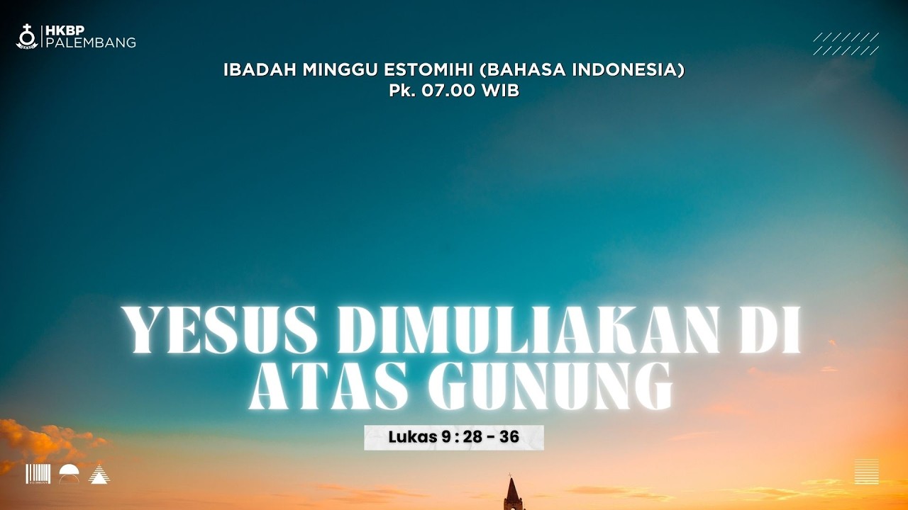 Ibadah Minggu Estomihi || 15 Februari 2026 (Bahasa Indonesia)