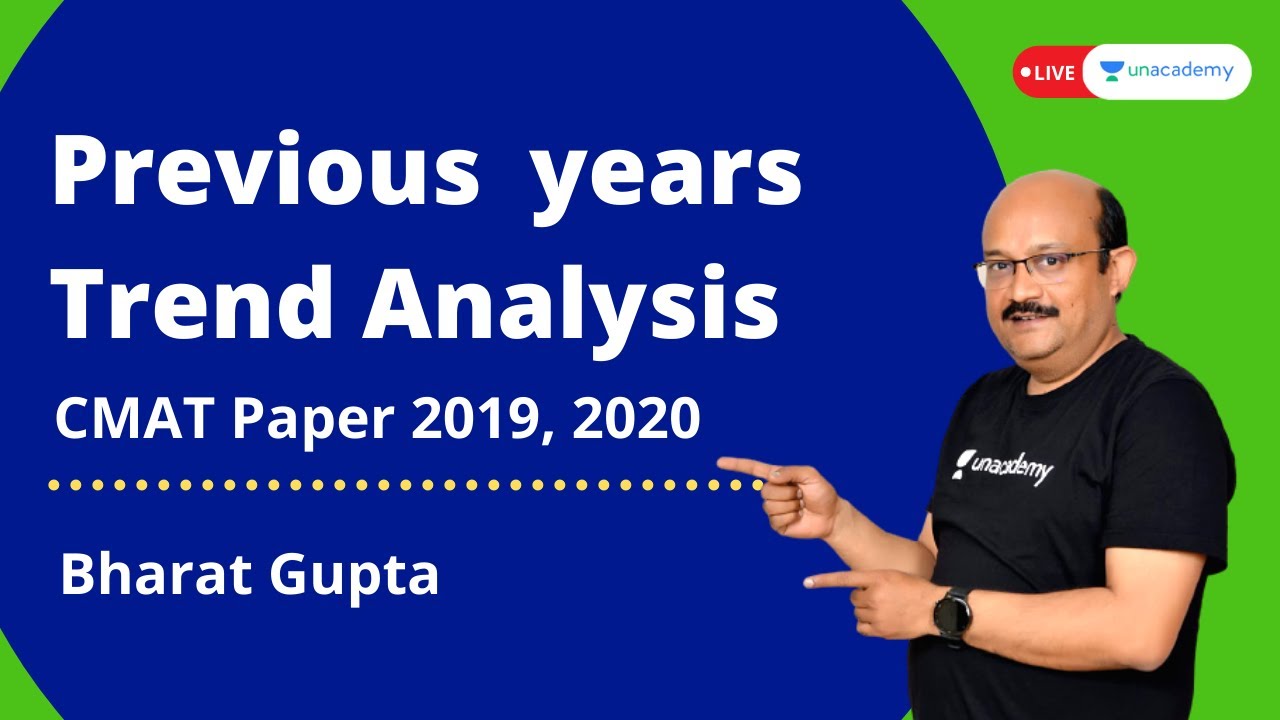 CMAT Exam | Previous years Trend Analysis | Paper 2019,2020 | Bharat Gupta