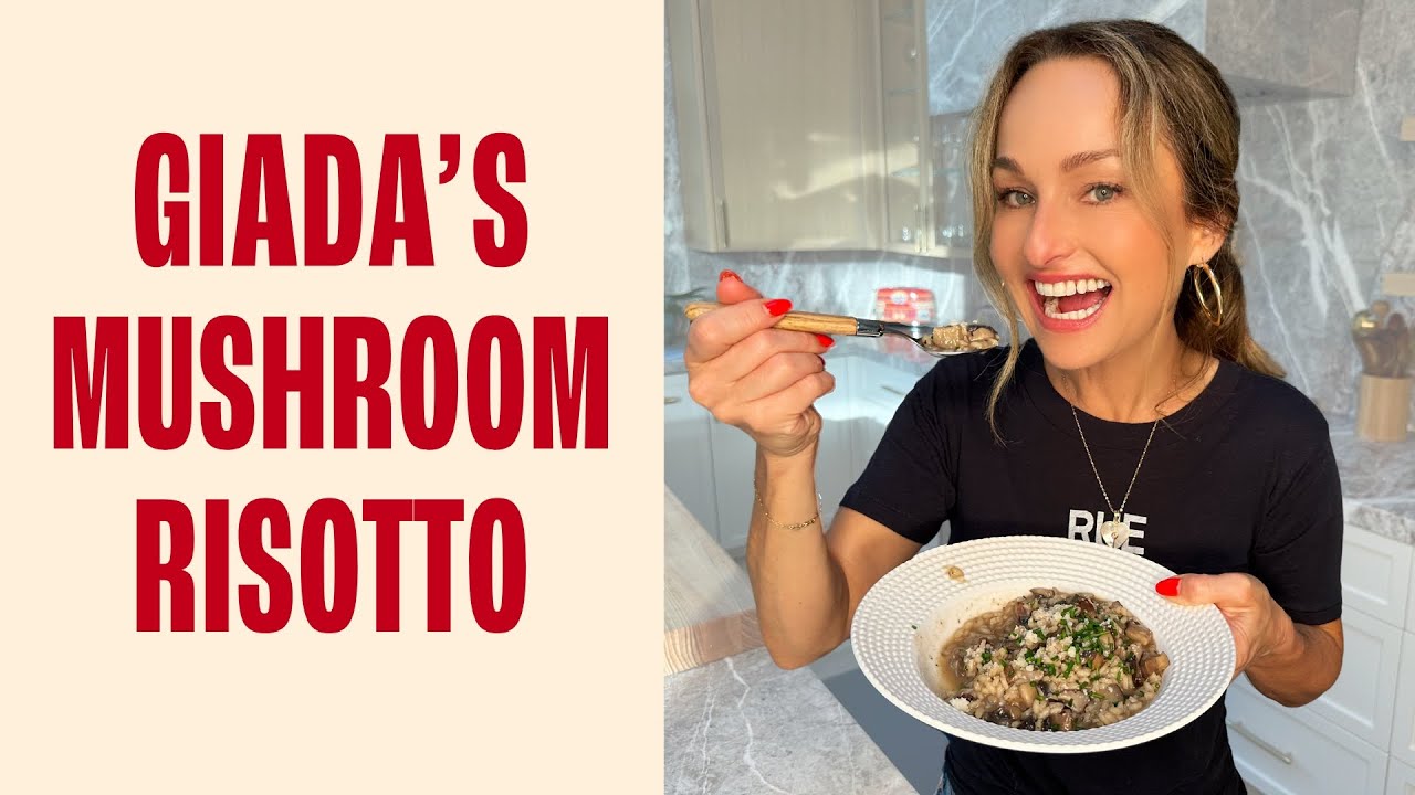 Cozy up with Risotto Ai Funghi&nbsp;(Mushroom Risotto) | Giada De Laurentiis