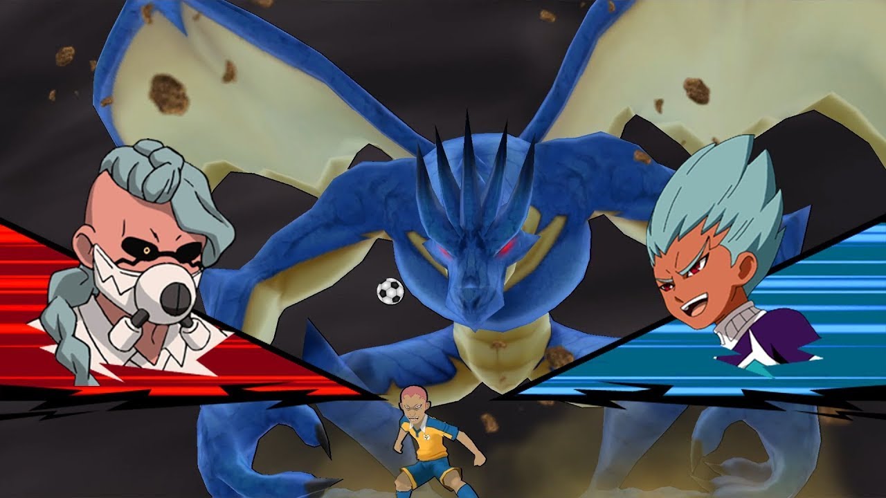 Inazuma Eleven Go Strikers 2013 Xtreme | Draft Team VS Protocol Omega | Wii 1080p
