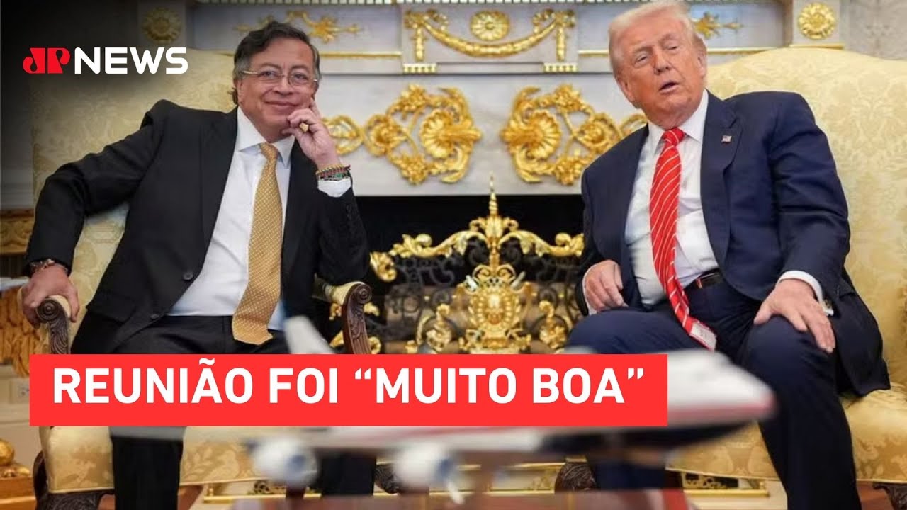 Trump elogia Petro após encontro e promete parceria contra drogas