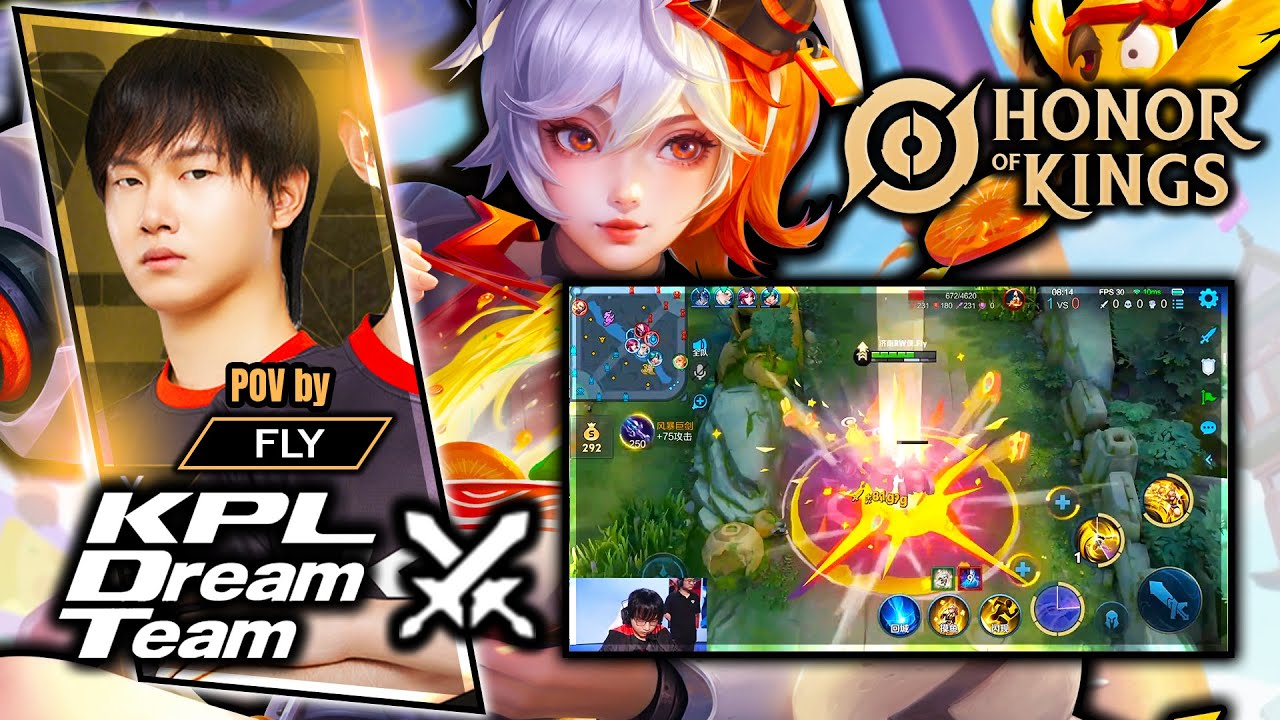 Mayene | KPL Dream Team - Fly POV | Honor of Kings Global