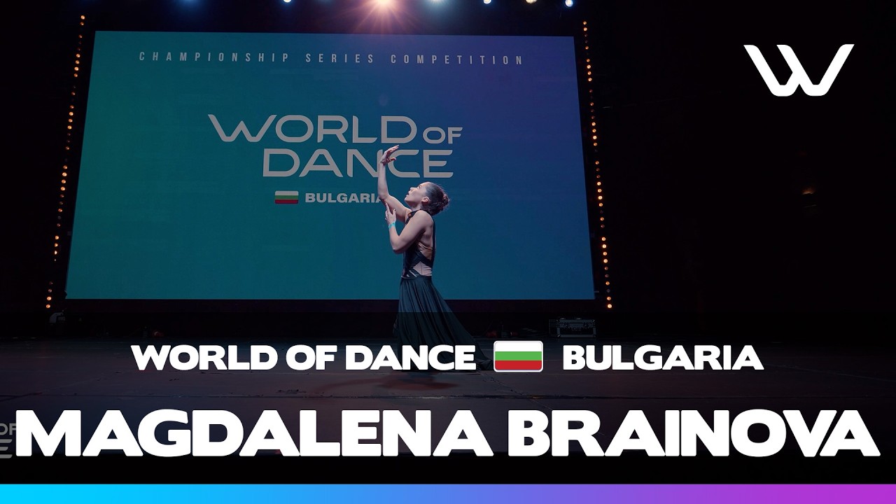 Magdalena Brainova | Upper Division | FrontRow | World Of Dance Bulgaria 2025 | #WODBG25