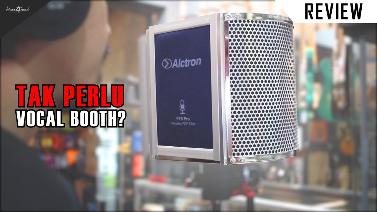 Alctron PF8 Pro - Pengganti Vocal Booth [] Review & Test Indonesia