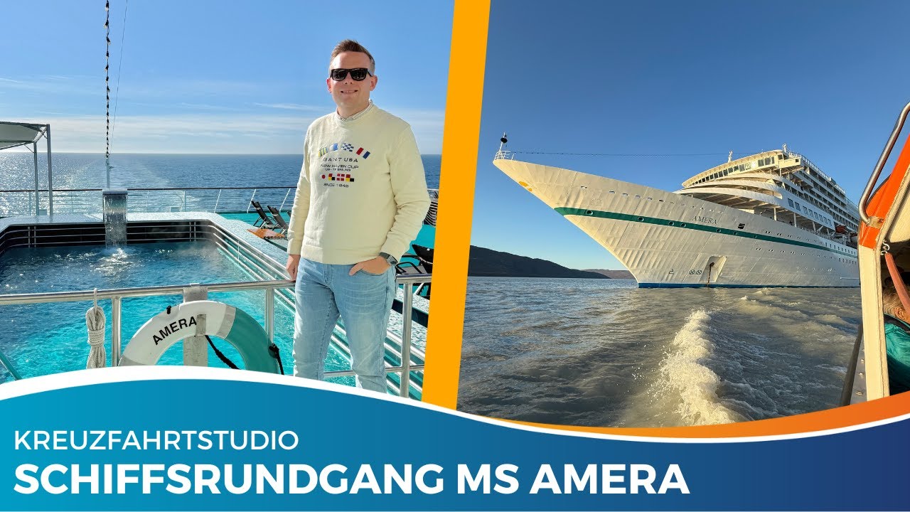 So schön ist die MS Amera – Rundgang über das ganze Schiff