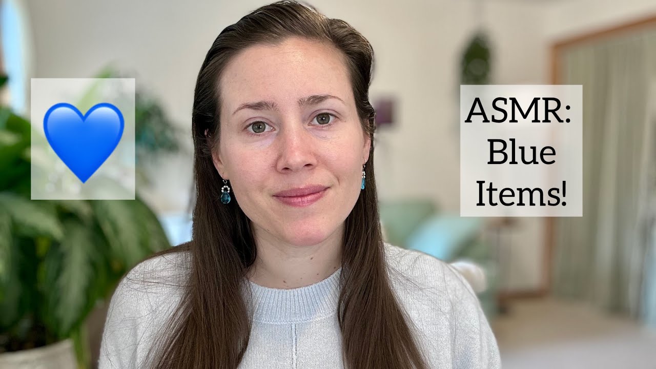 AMSR - Blue Items! Tapping & Whispering