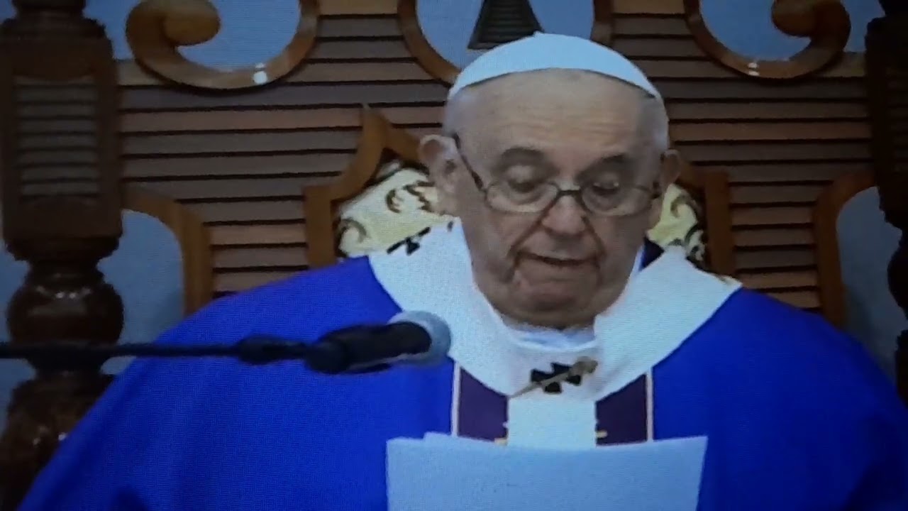 El Perdón a la Mujer Adultera. Papa Francisco. Homilía de hoy. Jn 8, 1-11. V Dom. de Cuaresma 03/04/