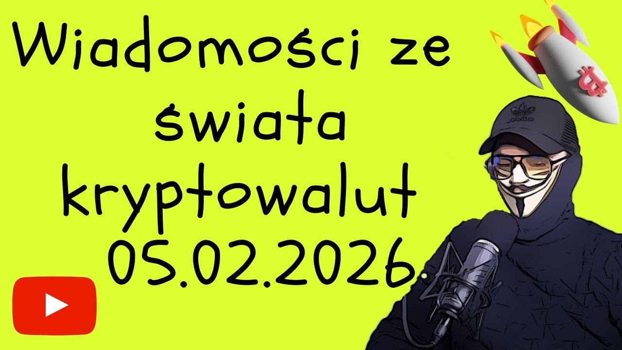 WIADOMOŚCI ZE ŚWIATA KRYPTOWALUT 05.02.2026 UPADEK BITCOINA