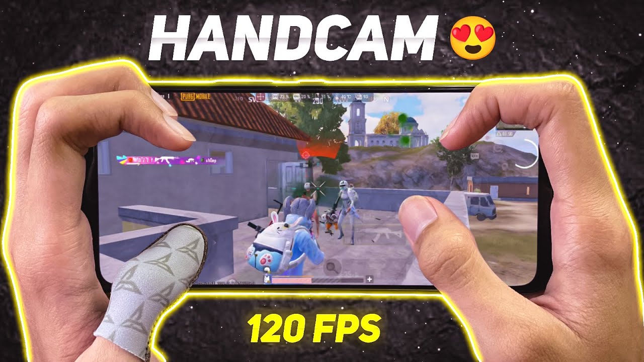 Best HANDCAM 120 FPS! 🤩 ROG Phone 6 || 5 Fingers & Gyroscope || PUBG Mobile!