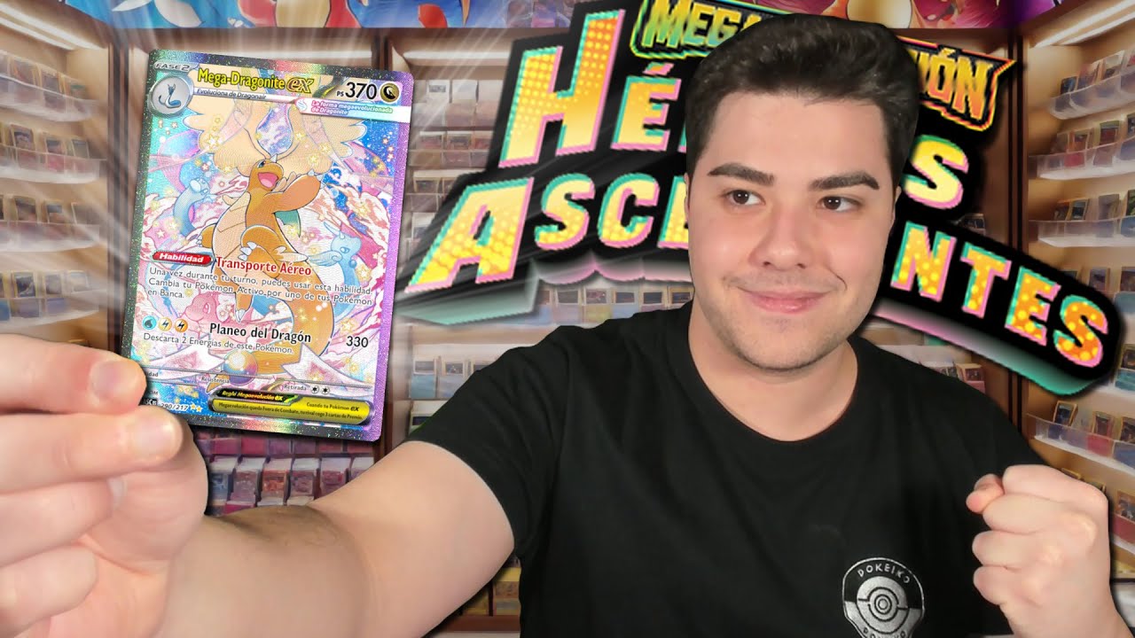 COMIENZAN LAS APERTURAS DE LA MEJOR COLECCION DEL AÑO - HEROES ASCENDENTES POKÉMON TCG