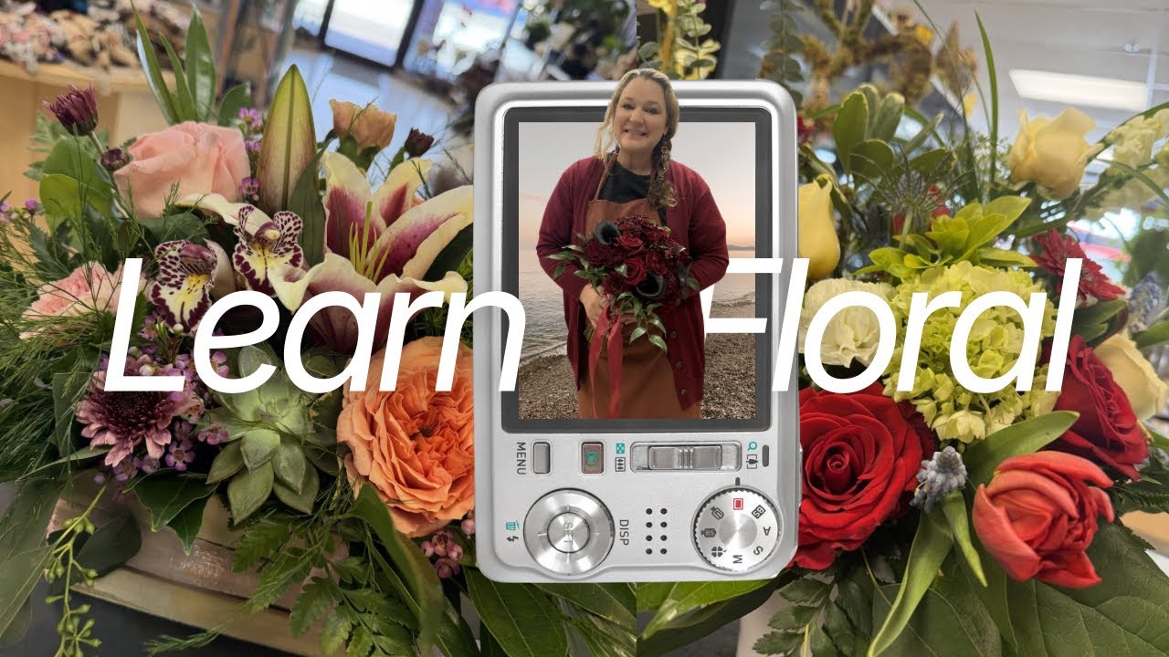 Come learn beginner floral design with us 