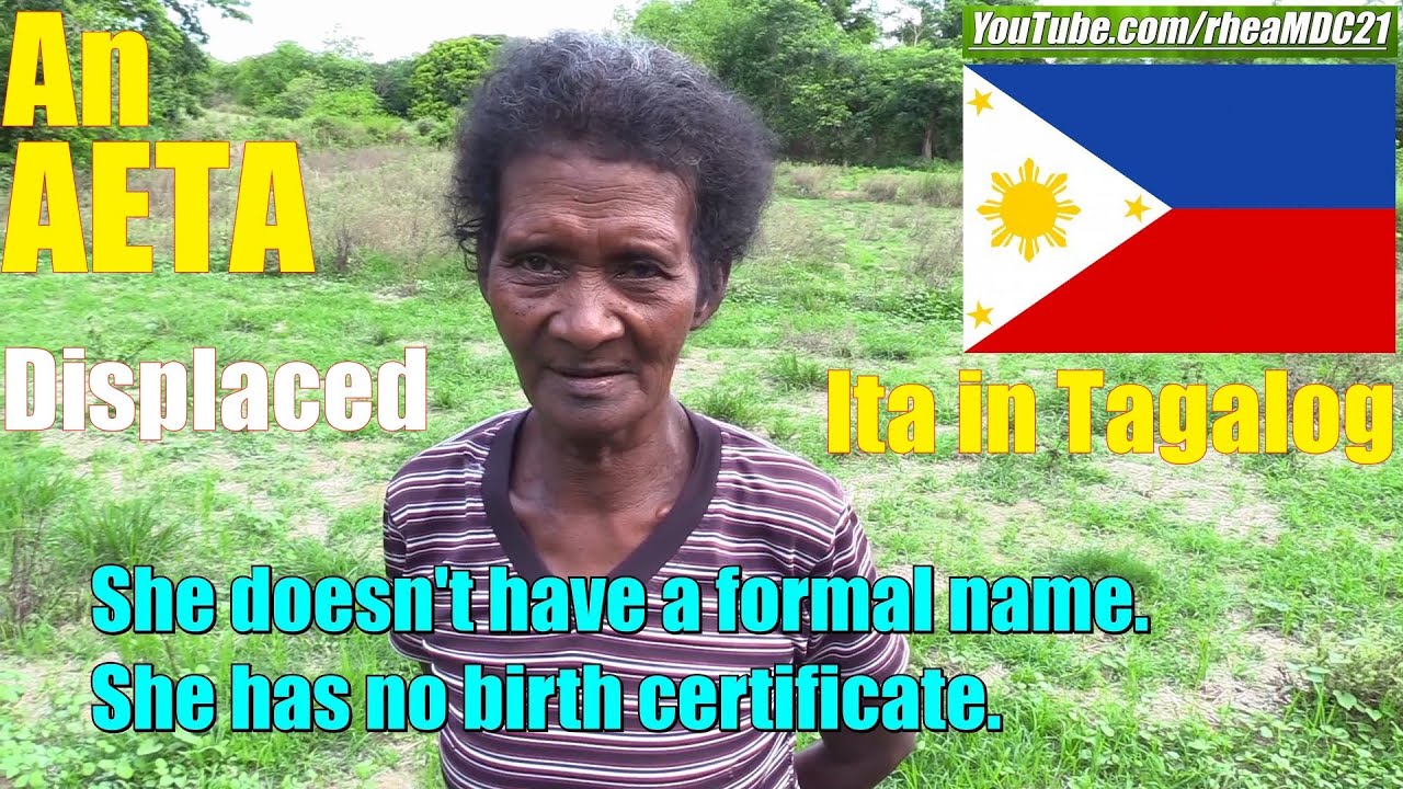 A Displaced Aeta. Travel to the Philippines and Meet an Indigenous Filipino. Filipinos in Poverty