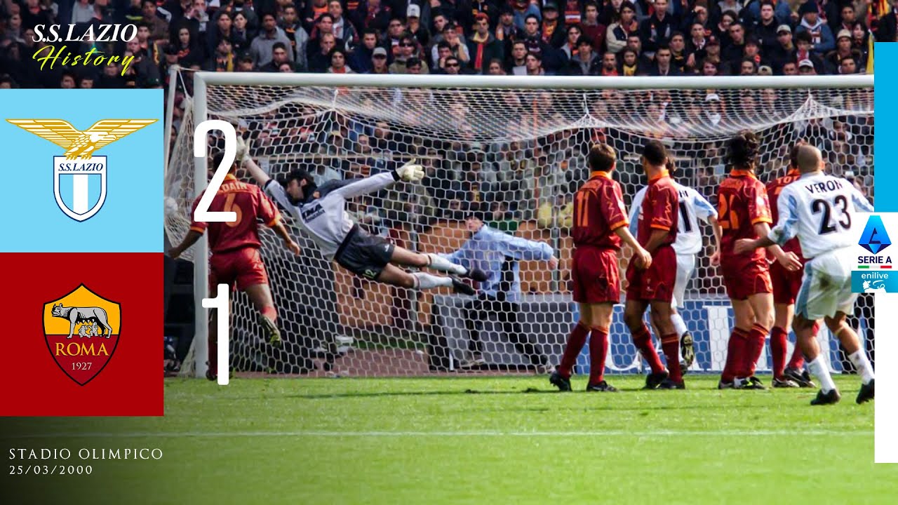 ⏪ Highlights Serie A 1999/2000 | Lazio-Roma 2-1