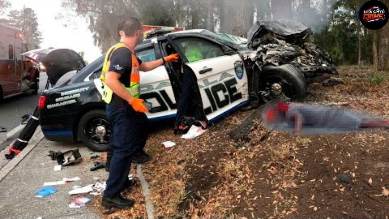 Most TERRIFYING High Speed Police Chases Caught on Dash Cam, would not believe it if not seen it #38