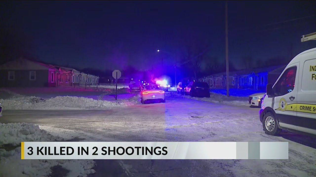 3 killed in weekend shootings in Indianapolis