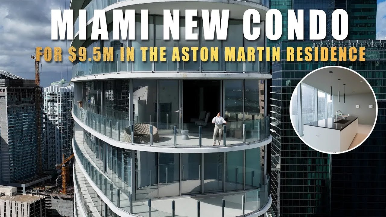Inside a $9.5M Aston Martin Condo | Miami’s Most Exclusive Waterfront Living