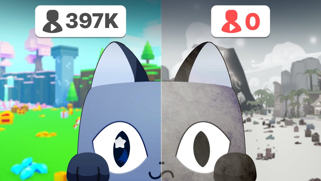 Падение игры №1 в Roblox