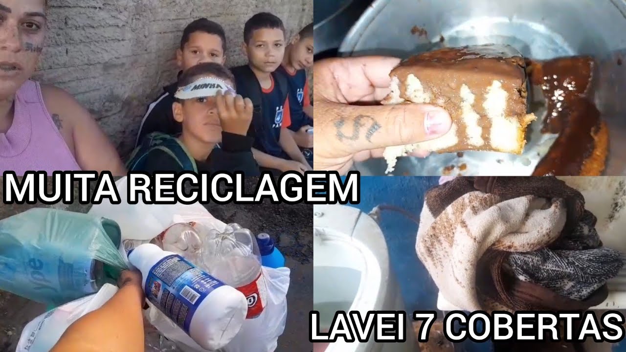 ROTINA COM OS GÊMEOS// ACHEI MUITA RECICLAGEM 