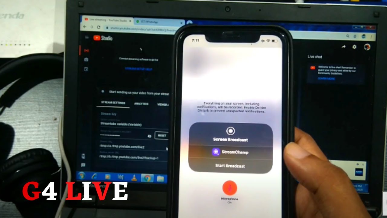 Stream Champ App Review How To Make Good Stream On Streamchamp Iphone Or Ipad Ios Device simple step
