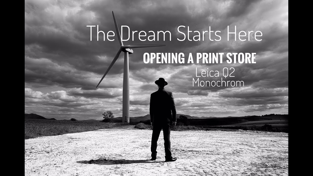 Opening a print store - Leica Q2 Monochrom
