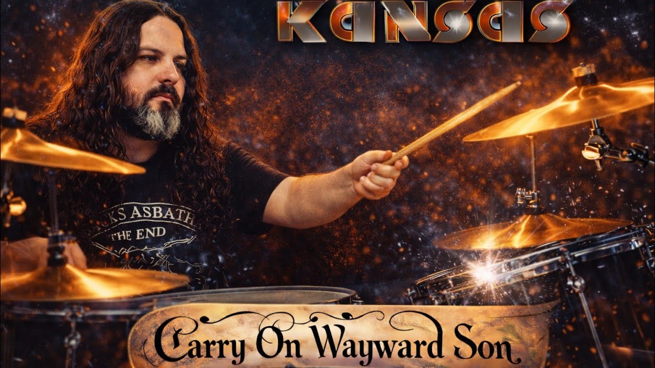 Kansas   Carry On Wayward Son (Drum Cover) @drummerluiztoledo