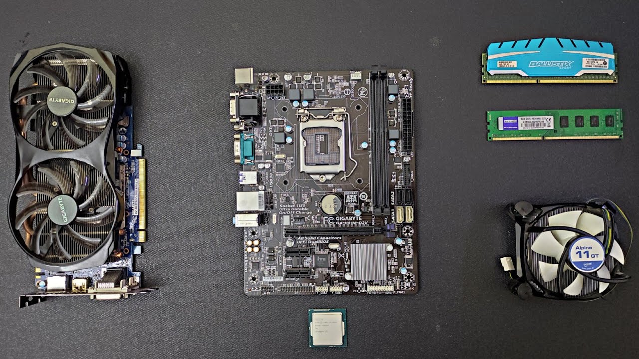I5 4460 + GTX 650 ti boost Low Budget Gaming PC Build