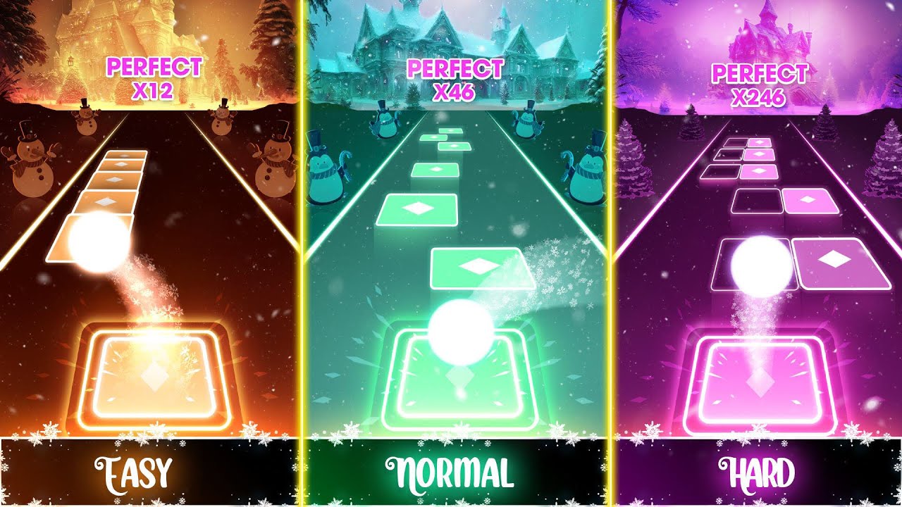 I'm playing a game Tiles Hop